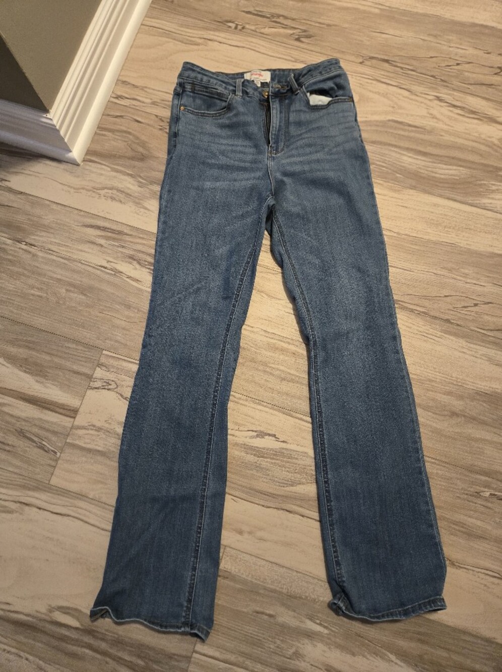 Wrangler Women's Medium Blue Straight Leg Jeans